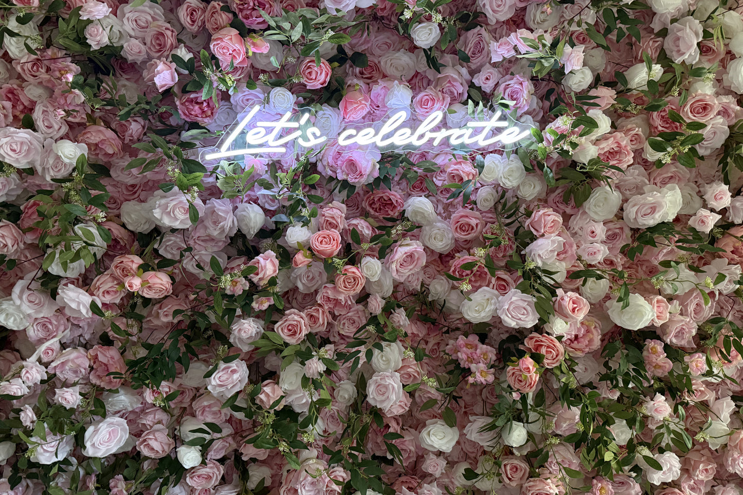 Let's Celebrate Neon Sign