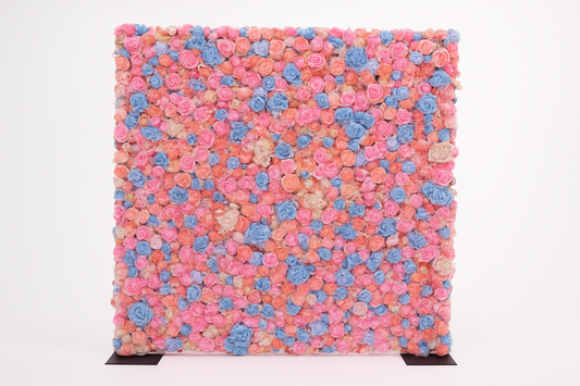 Cotton Candy Flower Wall
