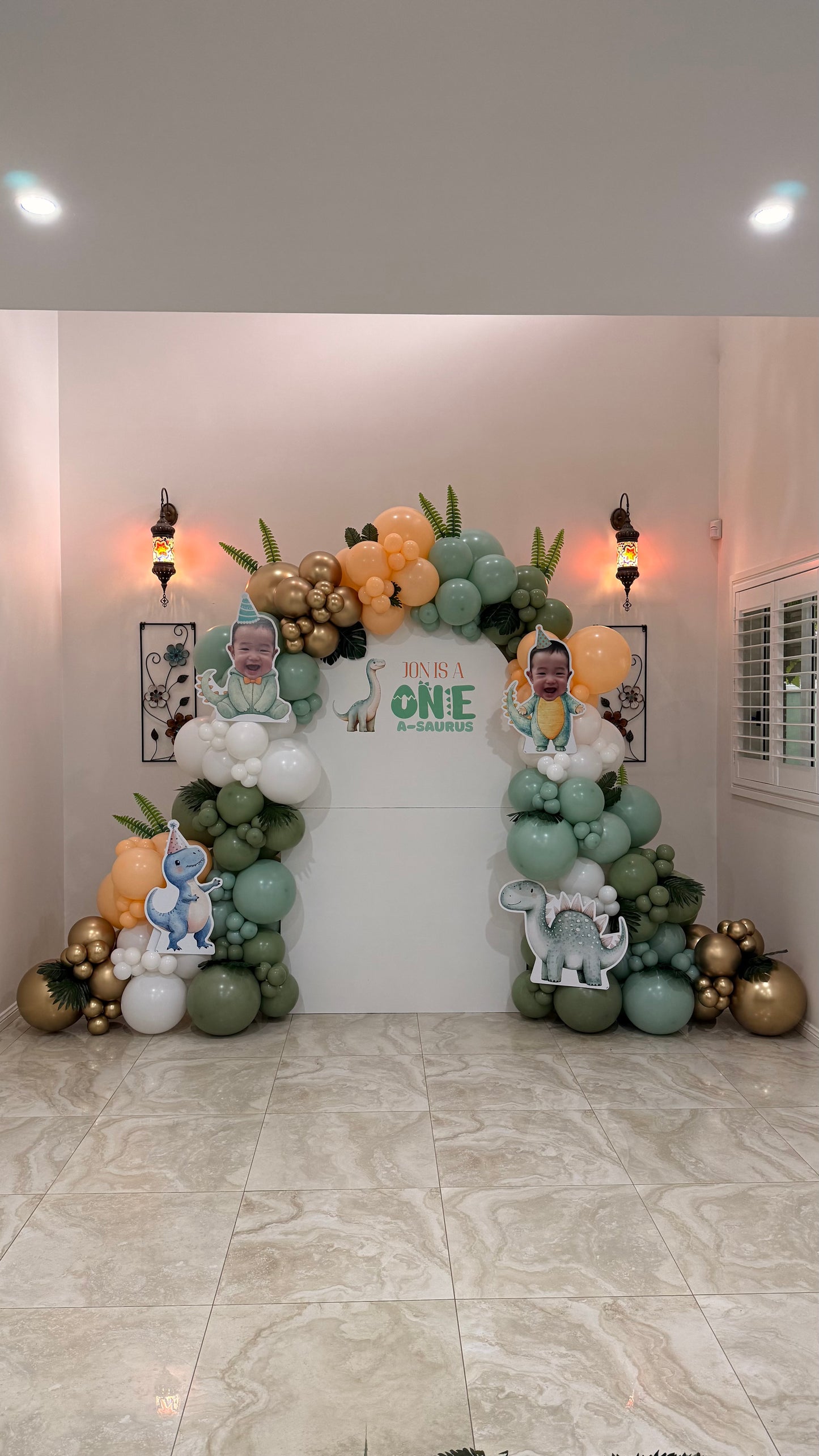 Custom Balloon Backdrop