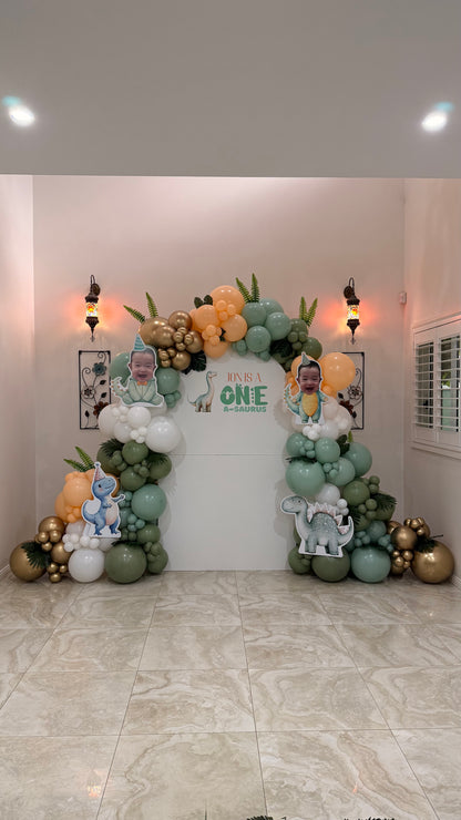 Custom Balloon Backdrop
